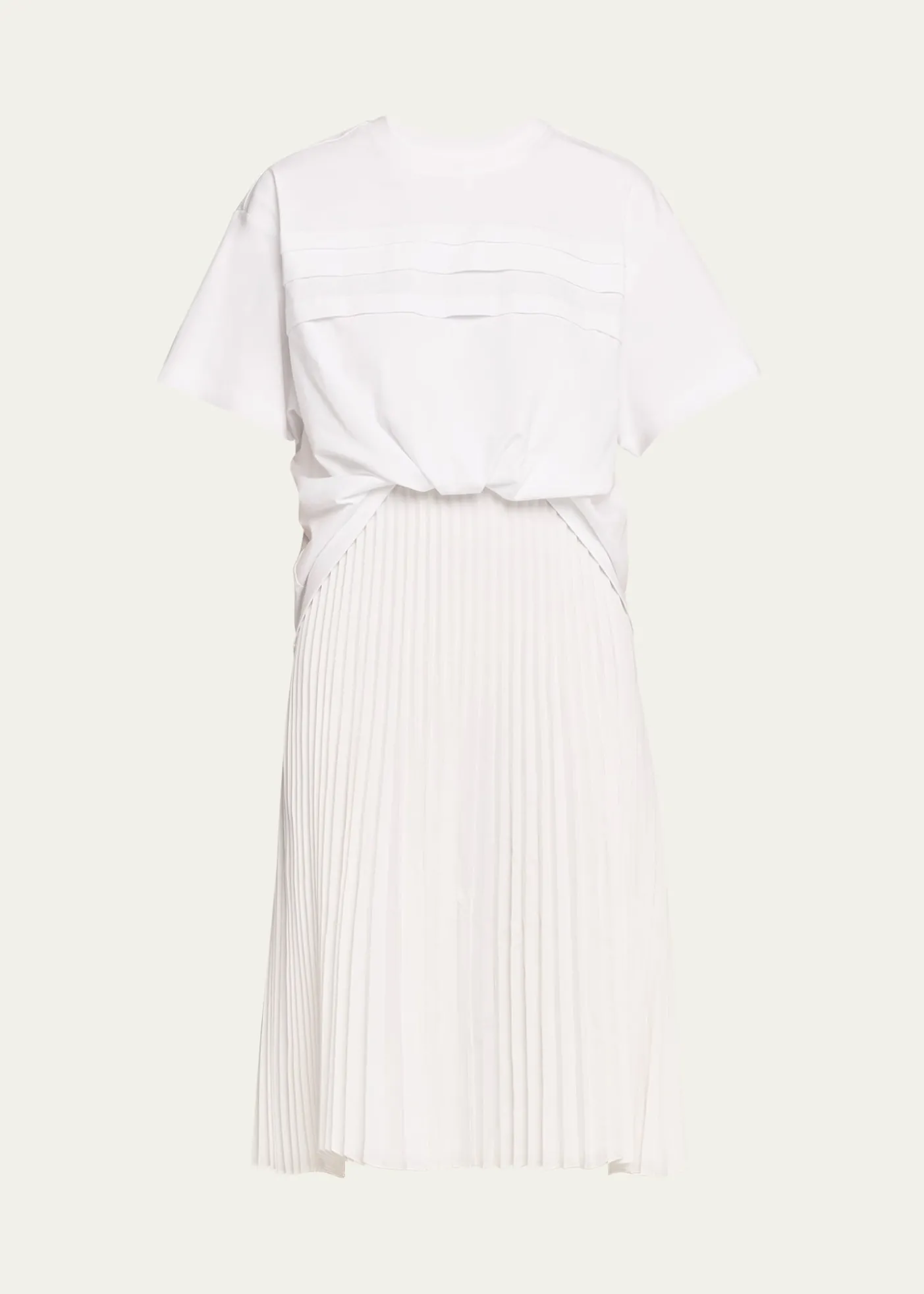 3.1 Phillip LimFrench-Tuck T-Shirt Combo Dress