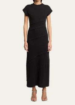 Proenza SchoulerHilma Cap-Sleeve Column Dress