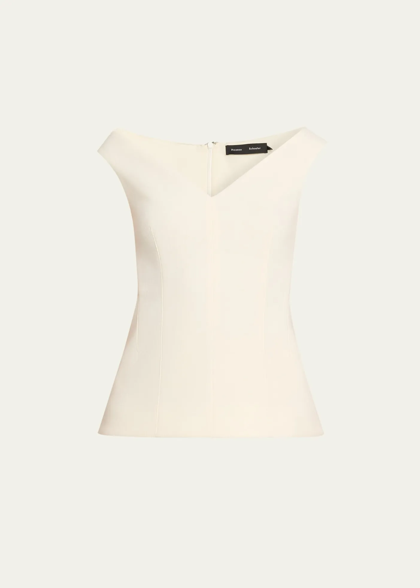 Proenza SchoulerMariam Wool Scuba V-Neck Top