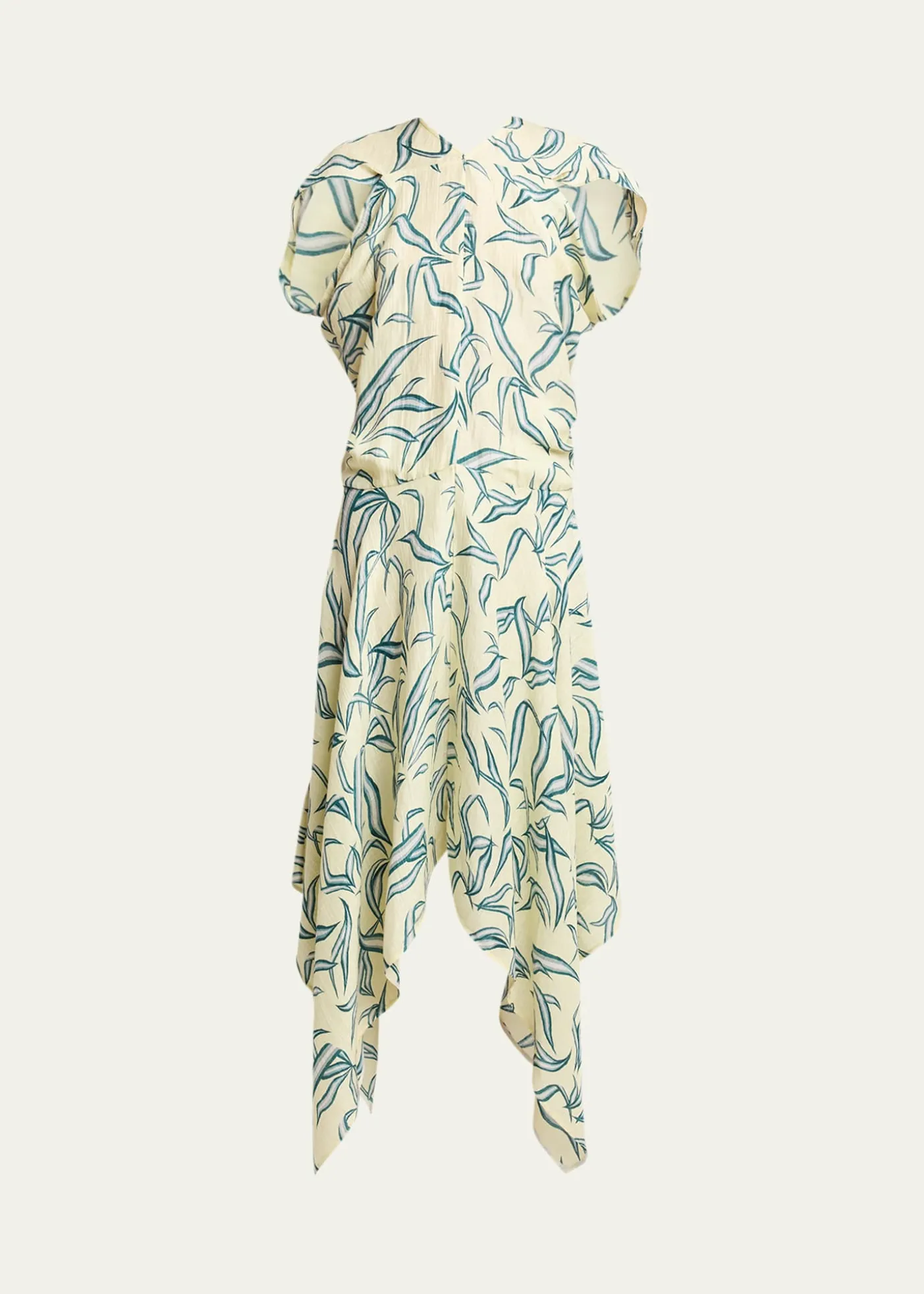 Proenza SchoulerSybella Printed Draped Maxi Dress