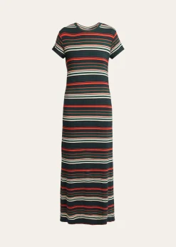 Proenza Schouler White LabelNoelle Striped Stretch Cotton Dress