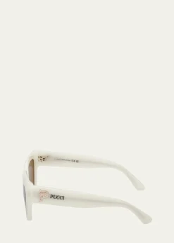 PucciButterfly Acetate Sunglasses