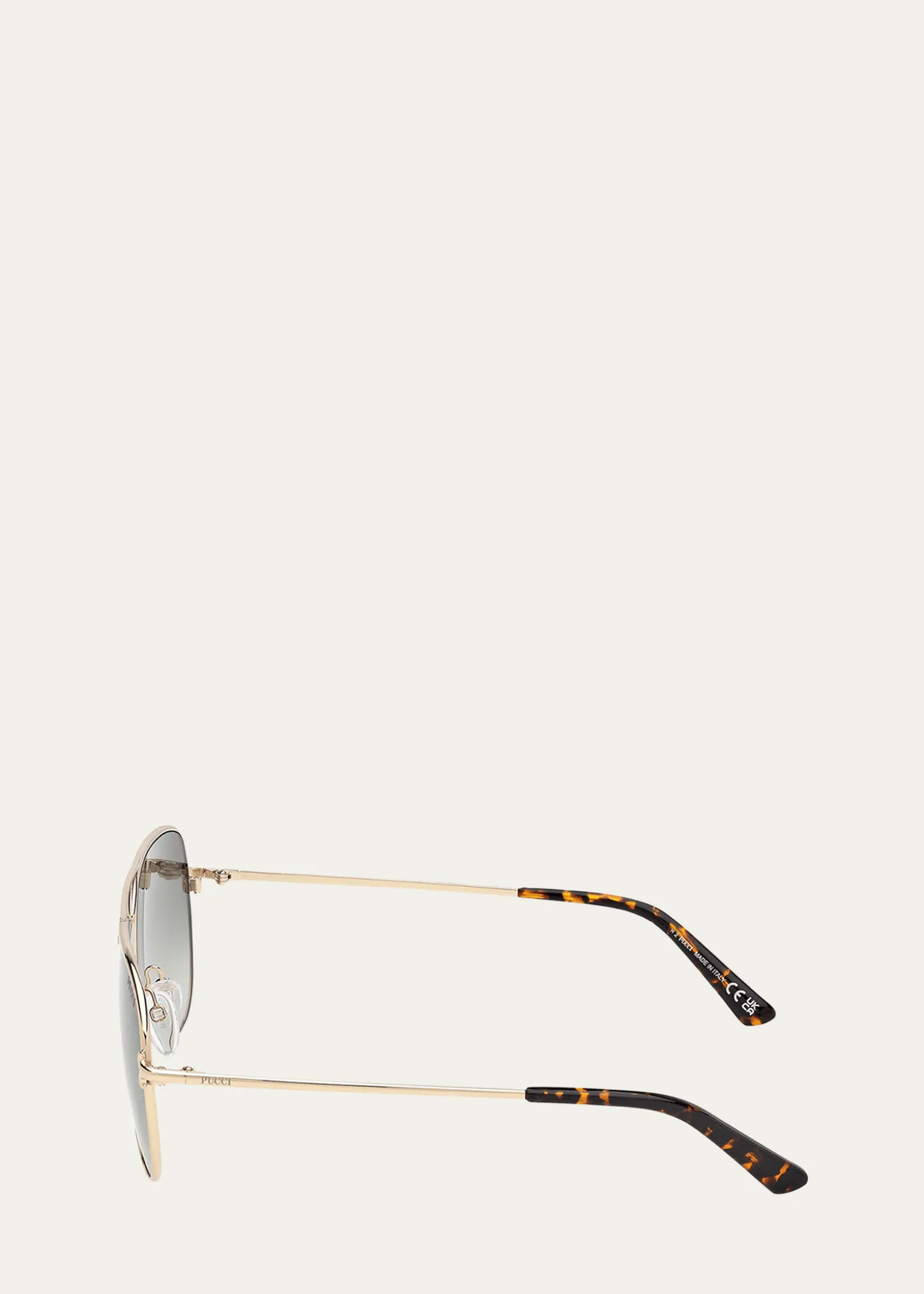 PucciMetal Aviator Sunglasses
