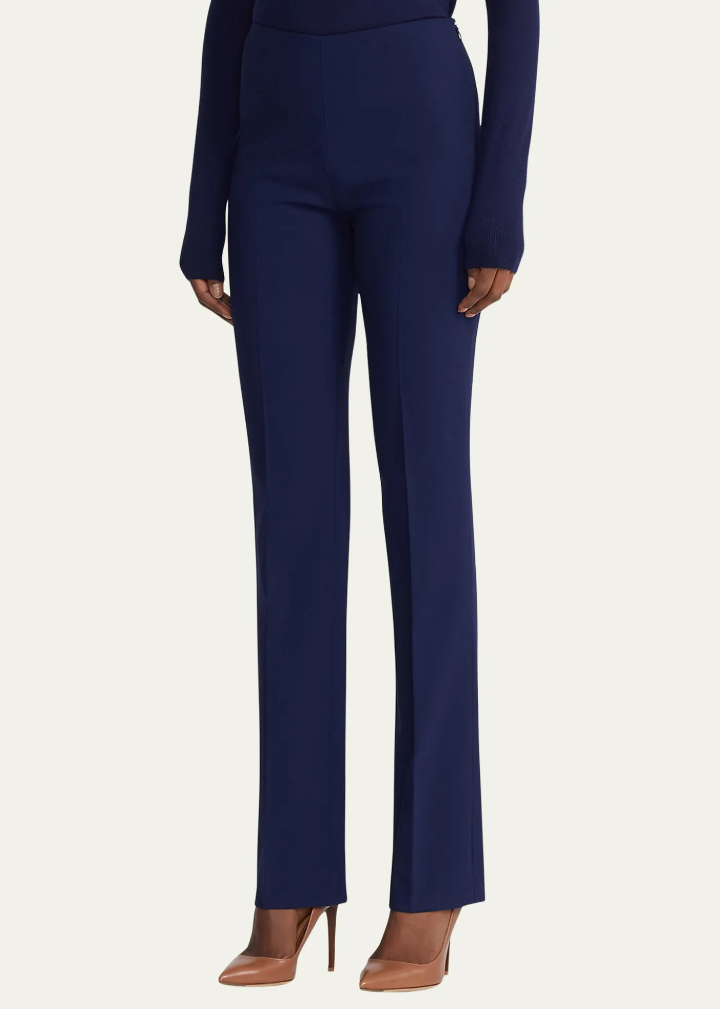 Ralph Lauren CollectionAlandra Stretch Wool Pants