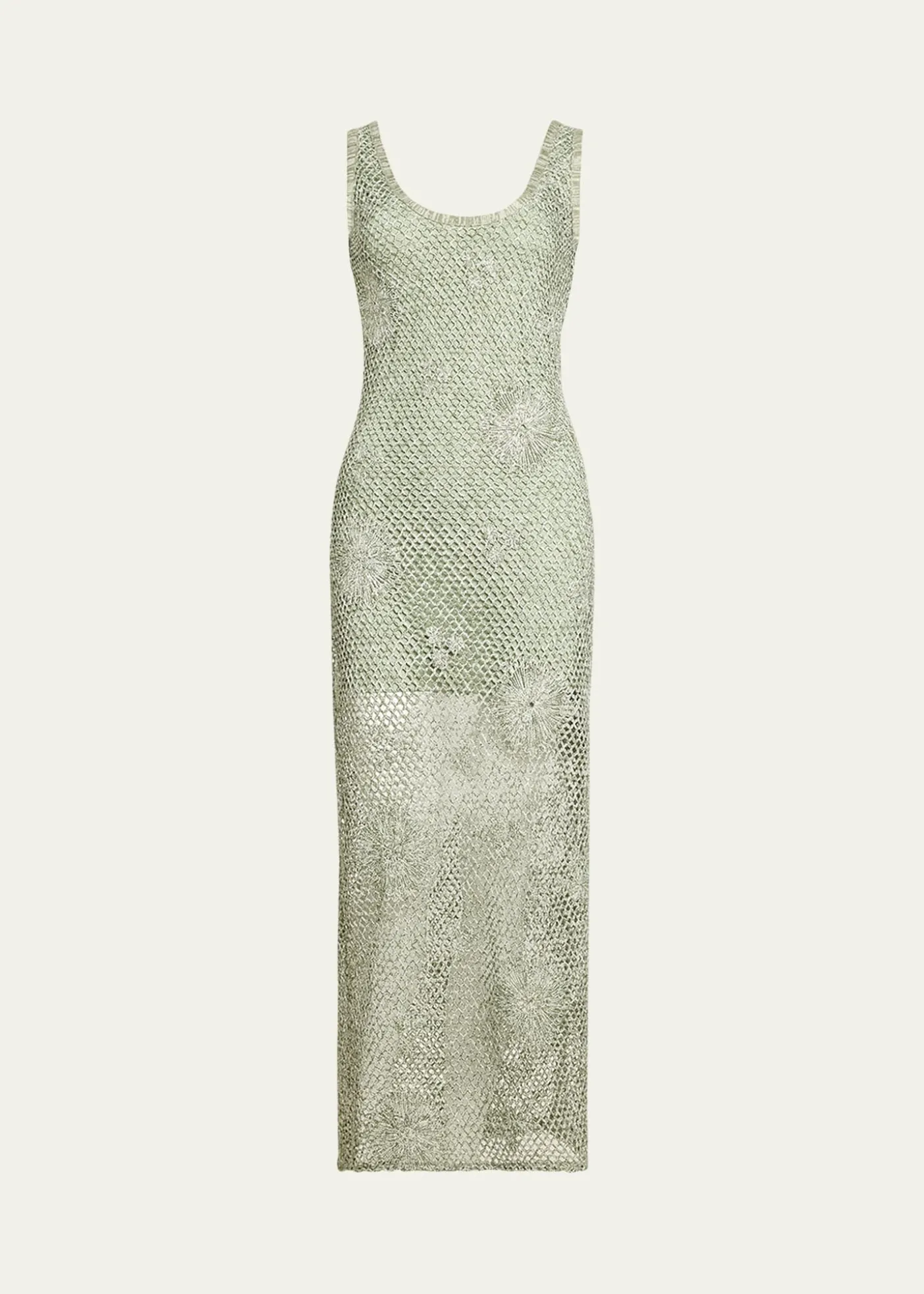 Ramy BrookLiliana Embroidered Crochet Midi Dress