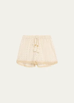 Ramy BrookMina Zig-Zag Knit Shorts