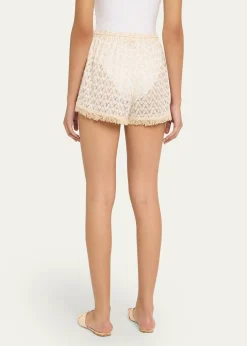 Ramy BrookMina Zig-Zag Knit Shorts