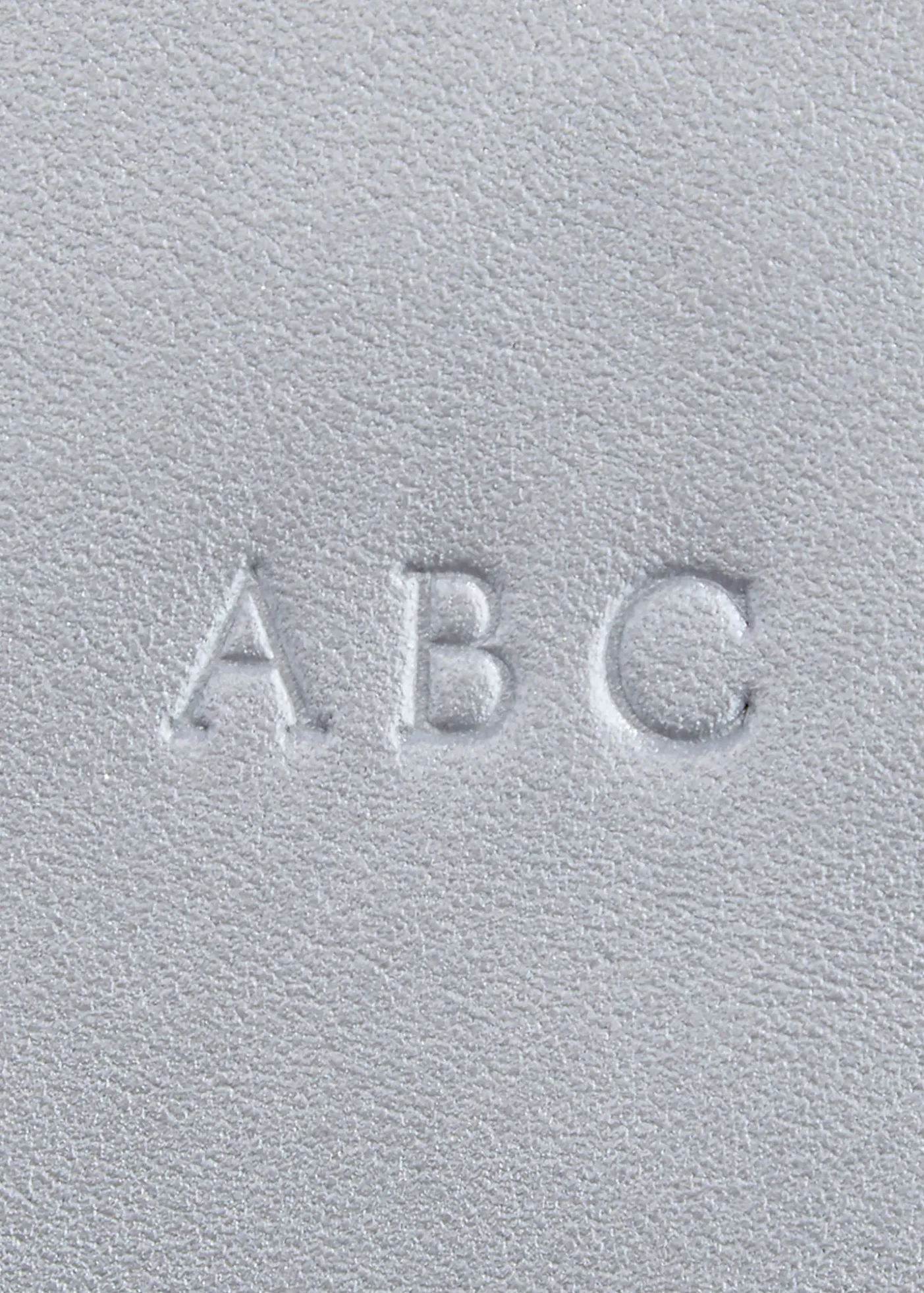 ROYCE New YorkMonogrammed Zippered Leather Credit Card Case, Personalized