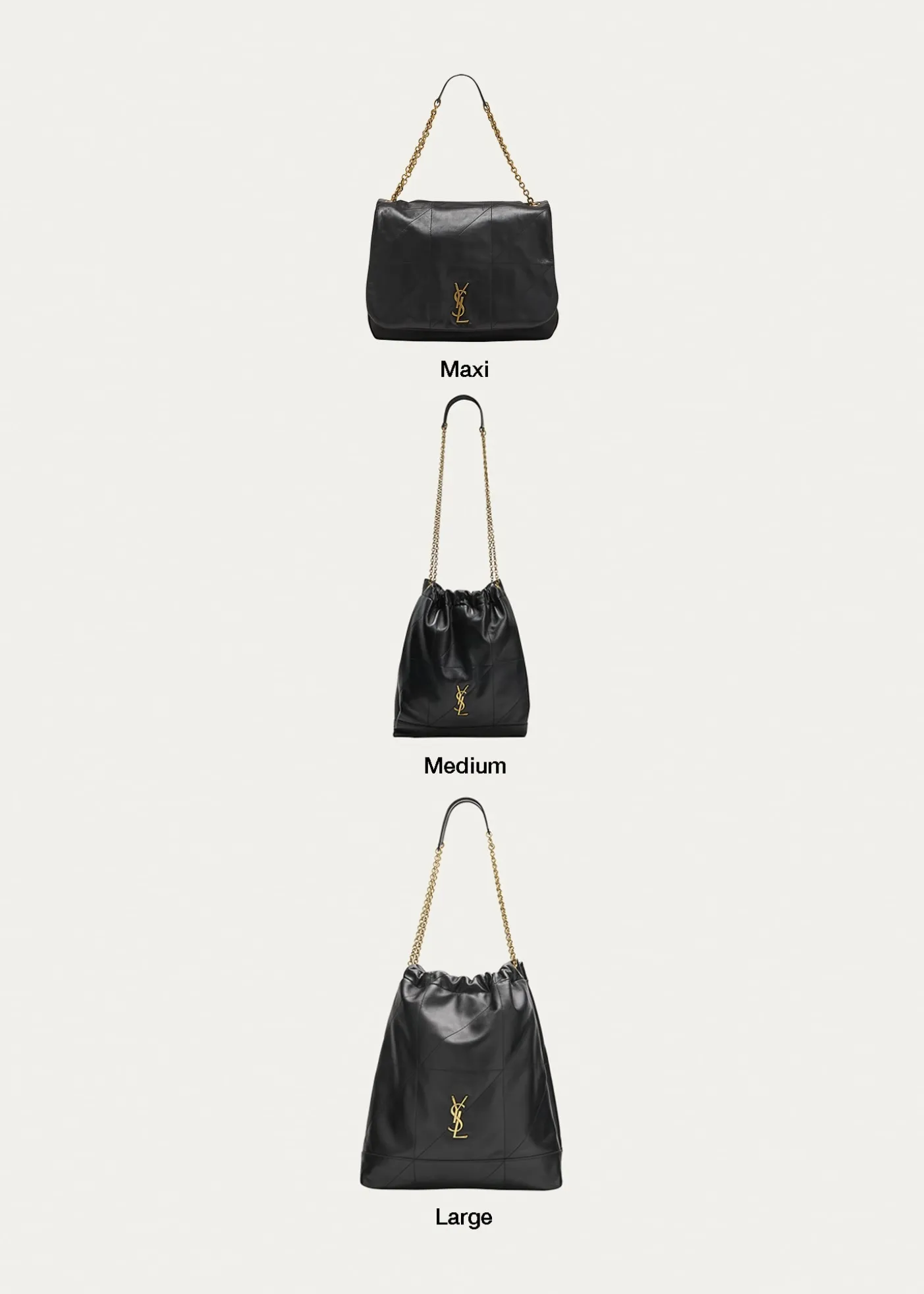 Saint LaurentJamie 4.3 Pochon YSL Shoulder Bag in Quilted Leather