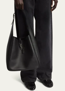 Saint LaurentLe 5 A 7 Large Shoulder Bag in Smooth Leather