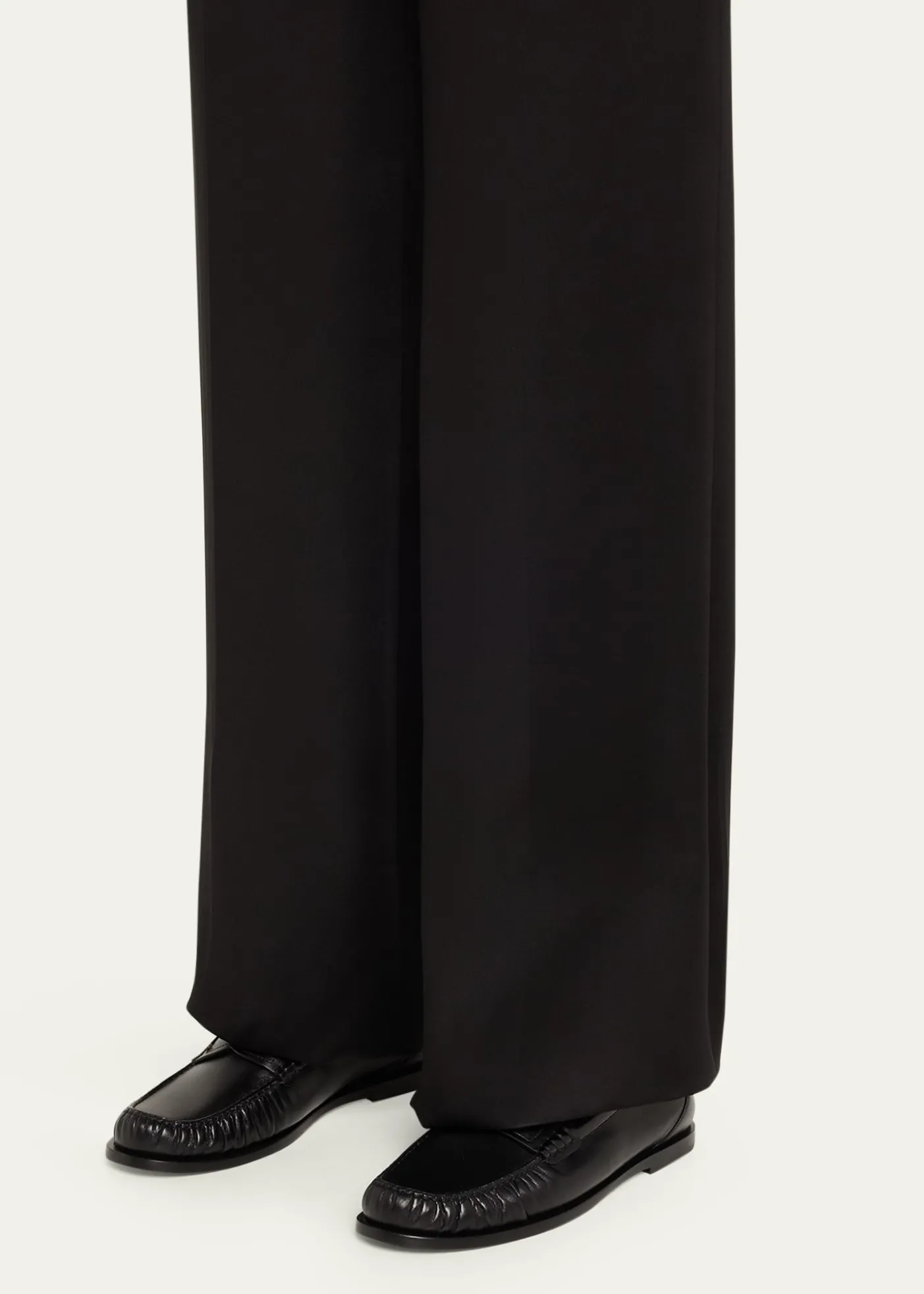 Saint LaurentLeather YSL Classic Penny Loafers