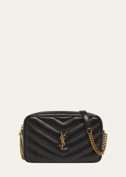 Saint LaurentLouLou YSL Chevron Quilted Crossbody Bag