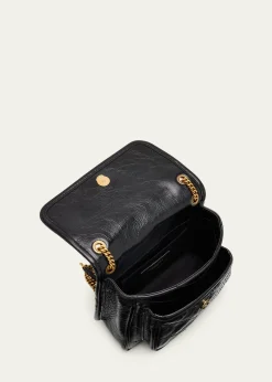 Saint LaurentNiki Mini Vintage Leather Shoulder Bag