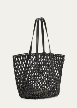 Saint LaurentPanier Medium Beaded Tote Bag