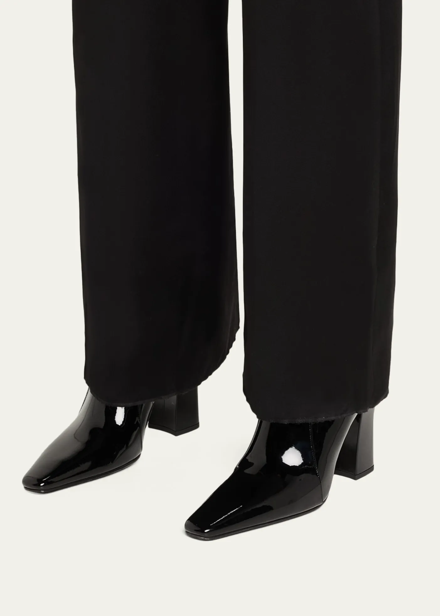 Saint LaurentRainer Patent Leather Booties