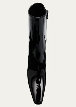 Saint LaurentRainer Patent Leather Booties