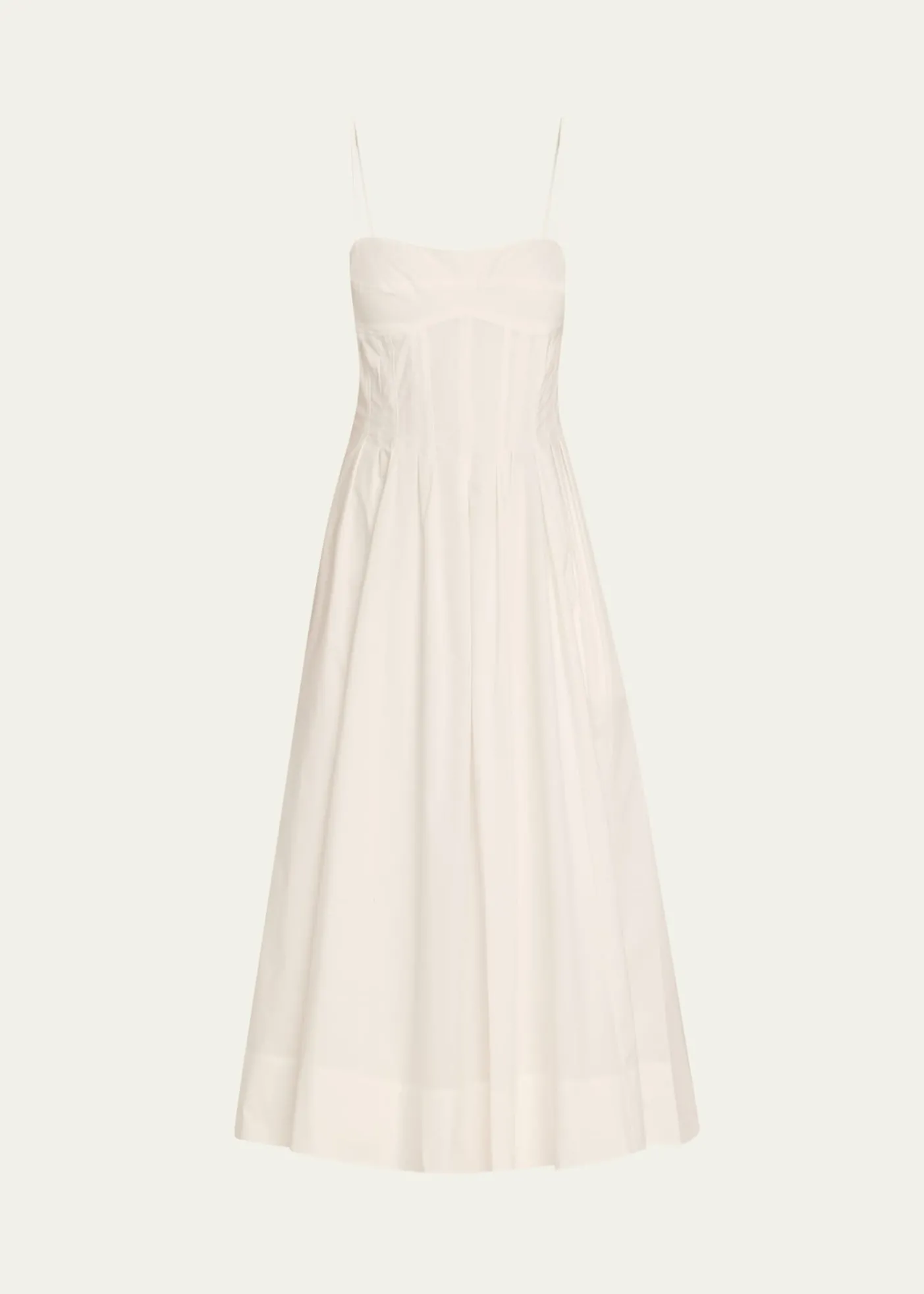 SIMKHAIKittiya Sleeveless A-Line Midi Dress