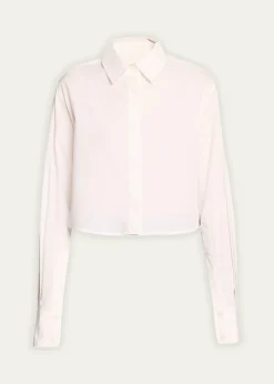 SIMKHAIRenata Cropped Button-Front Shirt