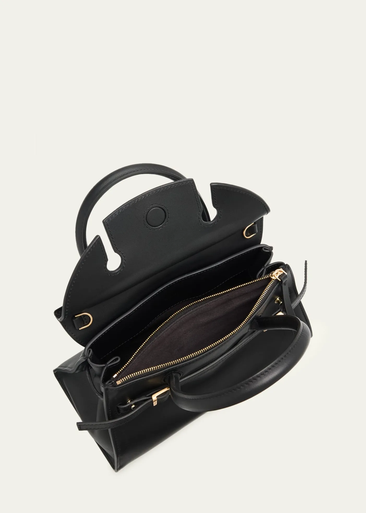 SIMKHAIRiver Small Suede Flap Top-Handle Bag