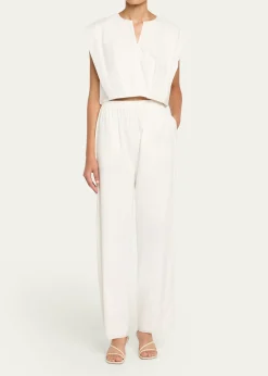 SIMKHAIWrenli Pleated Top