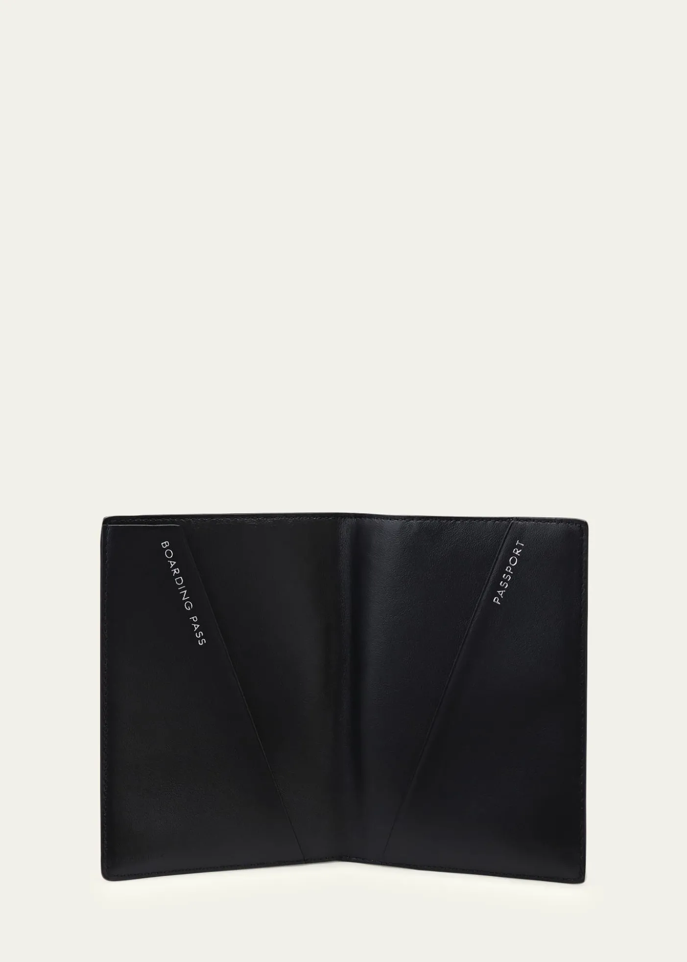 SmythsonMara Croc-Embossed Leather Passport Holder