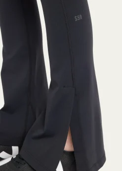 Splits59Racquel High-Waisted Slit Flare Pants