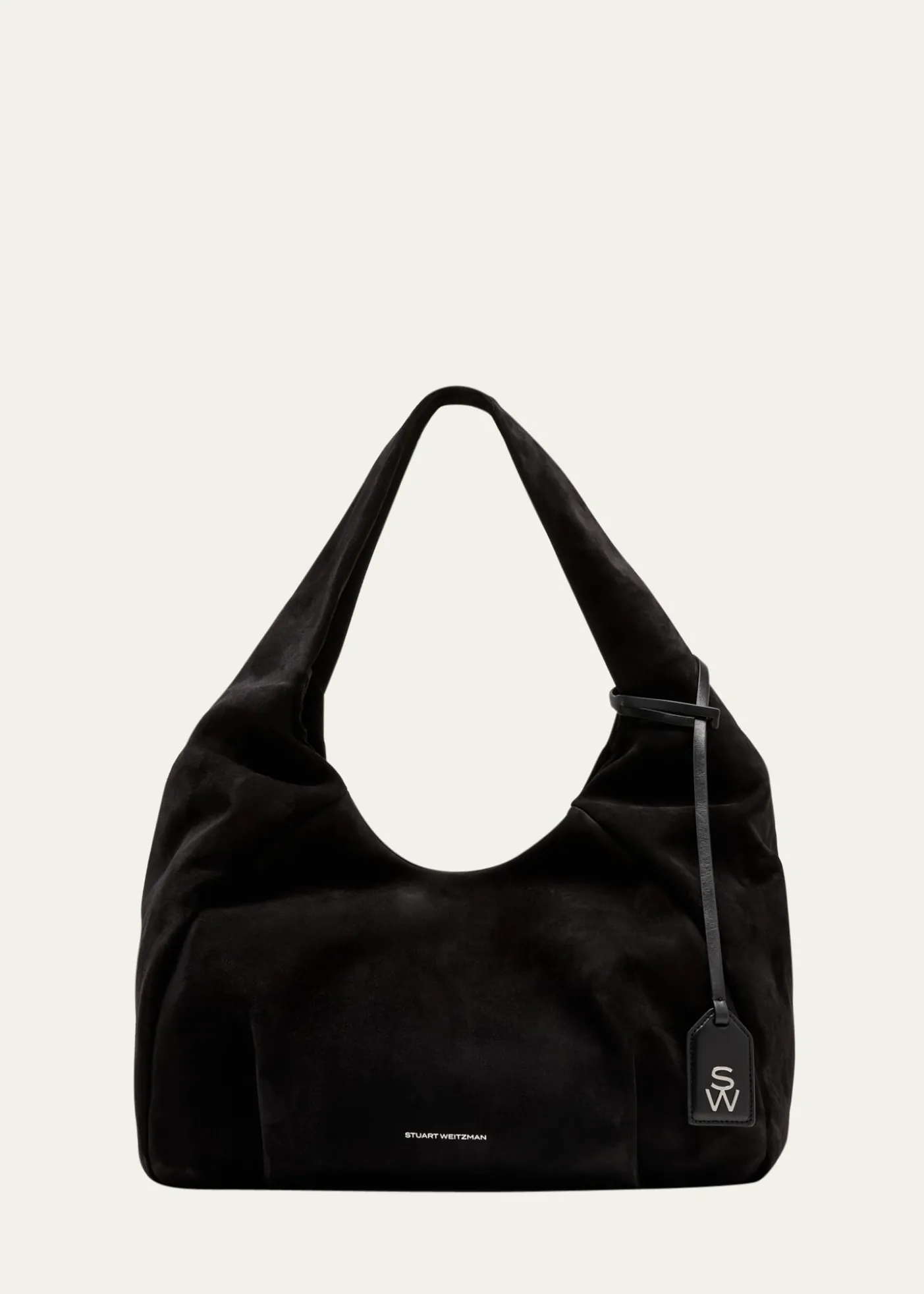 Stuart WeitzmanThe Moda Suede Hobo bAG