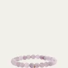 Sydney Evan14K Gold Diamond Moroccan Flower on Amethyst Bracelet