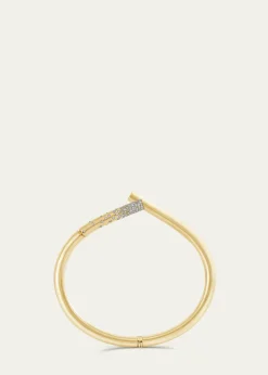 TABAYER18K Yellow Gold Fairmined Oera Bracelet with Diamonds