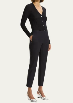TheoryThaniel Slim Cropped Stretch Pants