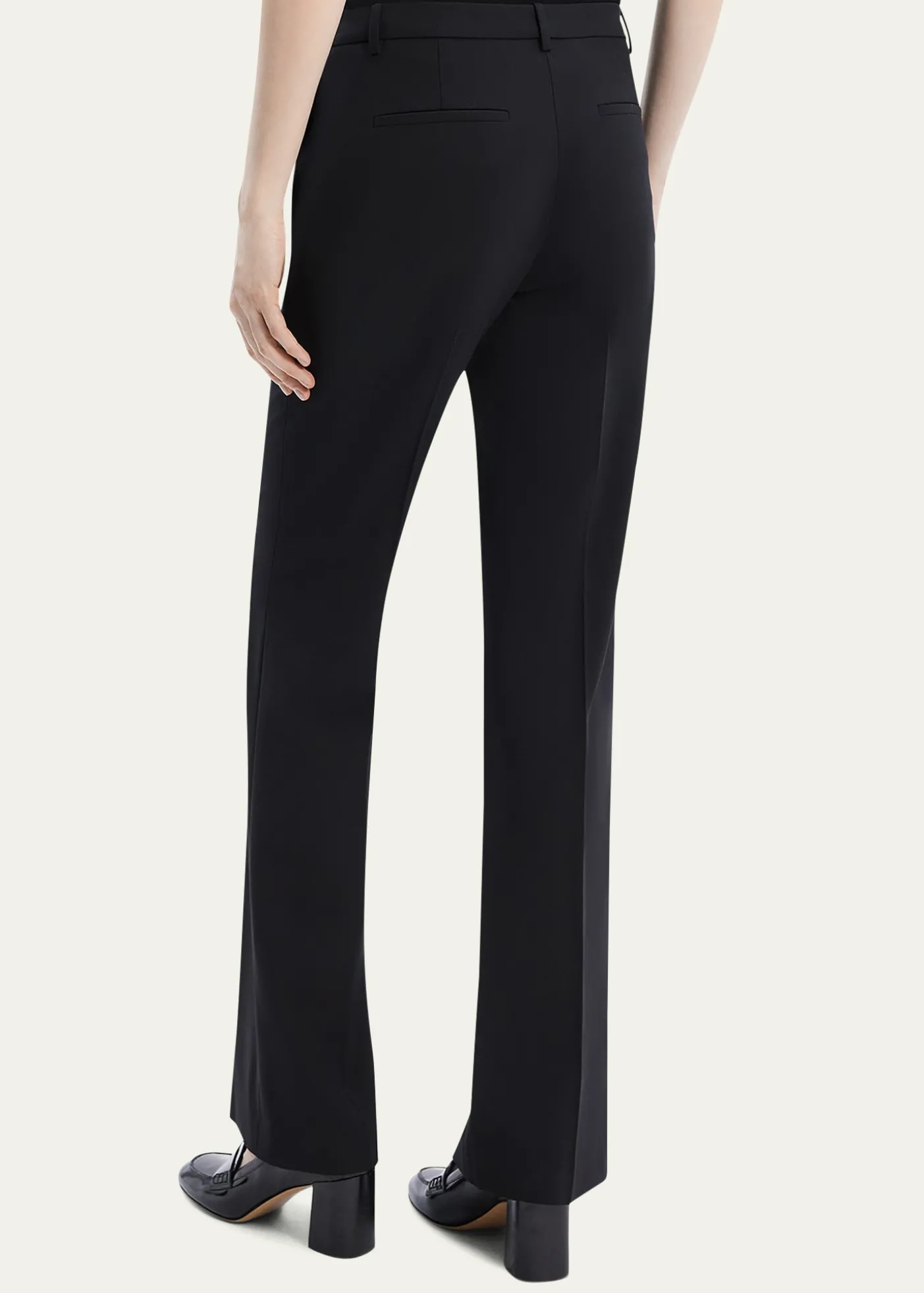 TheoryTraceable Wool Slim Straight-Leg Trousers