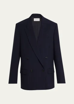 THE ROWPaden Double-Breasted Oversized Jacket