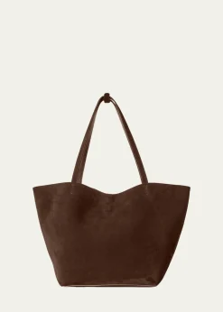 THE ROWPark Tote Bag in Suede