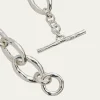 THIS ITEM IS NOT AVAILABLE.IppolitaMini Hammered Bastille Link Bracelet in Sterling Silver