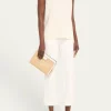 THIS ITEM IS NOT AVAILABLE.Jimmy ChooAvenue Logo Raffia Clutch Bag