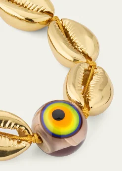 TOHUM DesignConcha Large Puka Bracelet, Yellow Gold