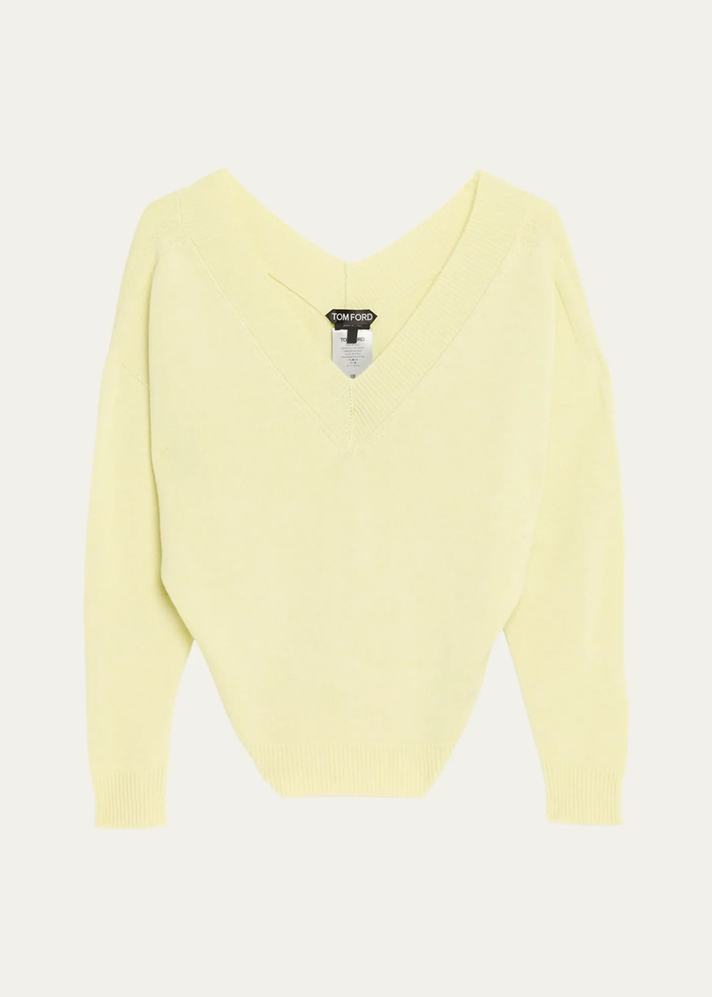 TOM FORDCashmere Off-The-Shoulder Sweater
