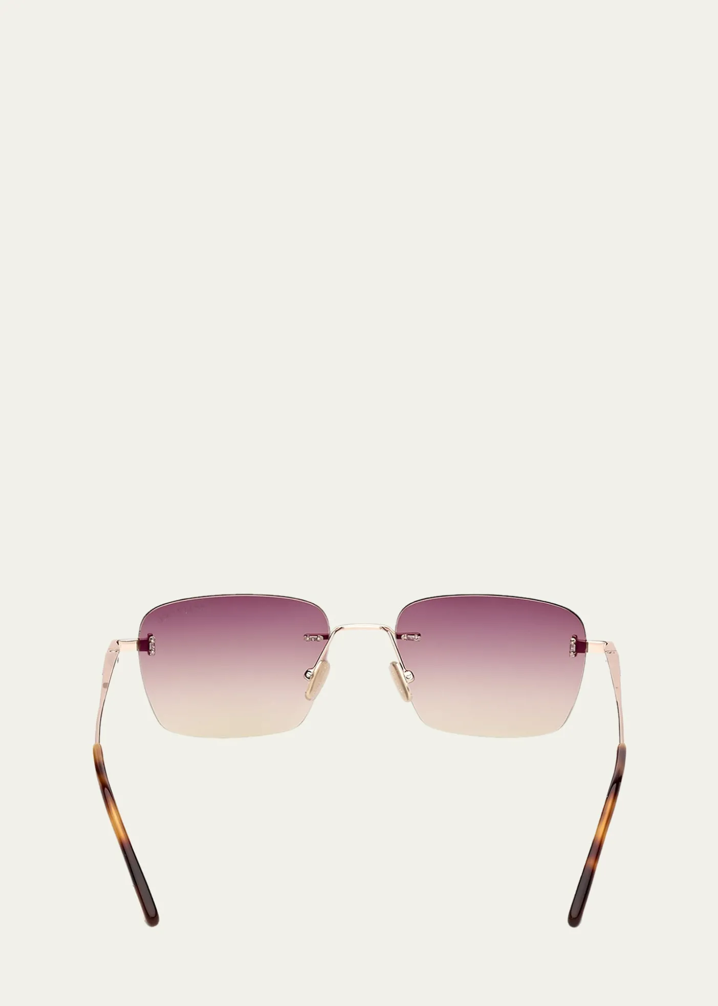 TOM FORDJake 54mm Rectangular Sunglasses