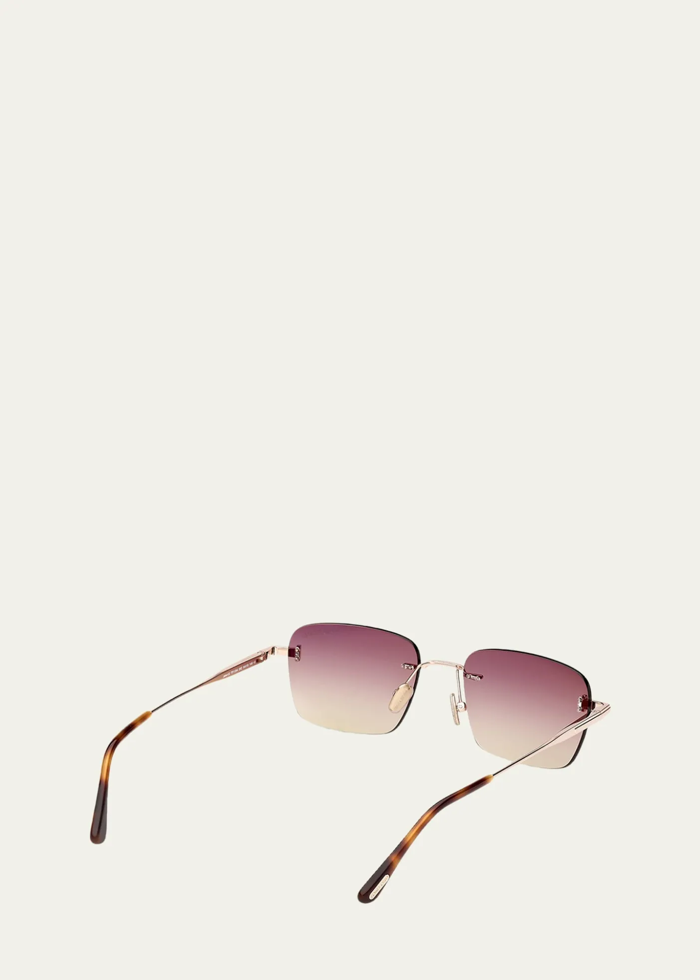 TOM FORDJake 54mm Rectangular Sunglasses
