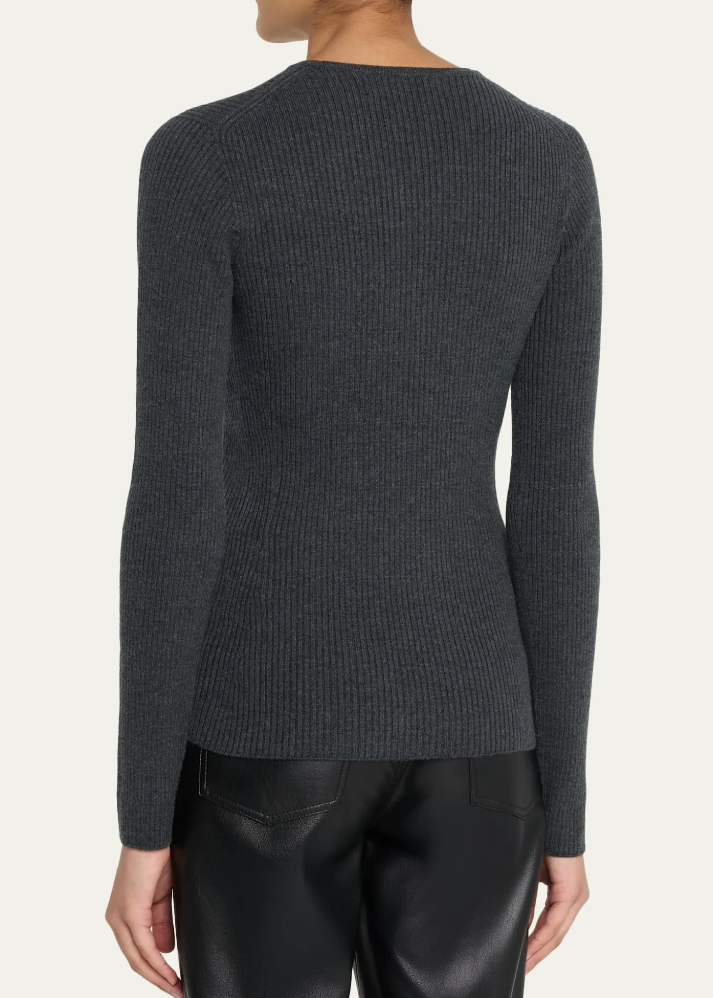 TONYWACKSuper-Fine Wool Crewneck Top