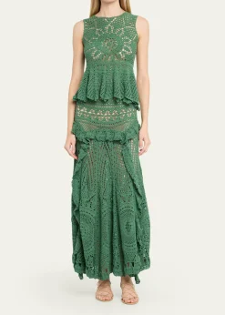 Ulla JohnsonCora Sleeveless Crochet Top