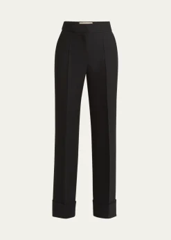 Valentino GaravaniCrepe Couture Trousers