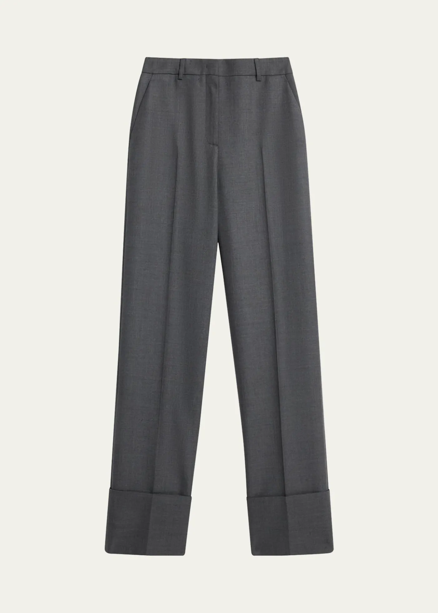 Valentino GaravaniCuffed Wool Trousers