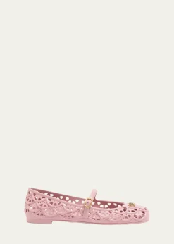 Valentino Garavani5mm VLogo PVC Ballerina Flats