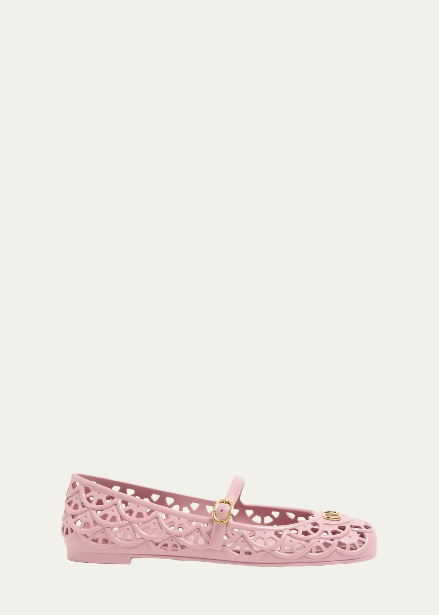 Valentino Garavani5mm VLogo PVC Ballerina Flats