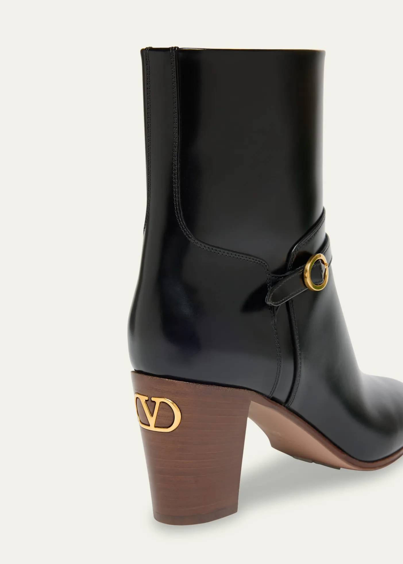 Valentino GaravaniPattie Leather Buckle Ankle Boots