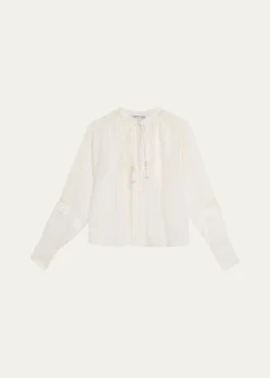 Veronica BeardSawyer Ramie Blouse