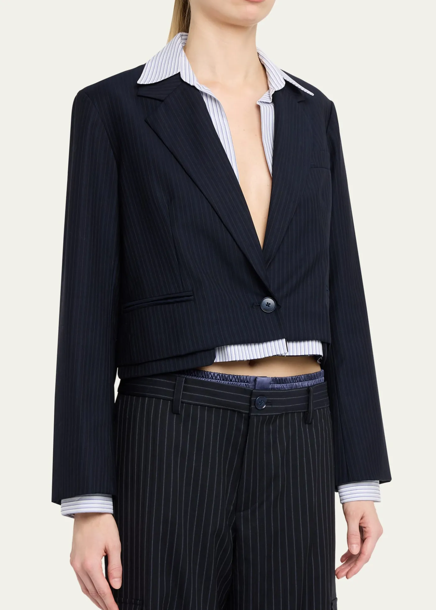 WE-AR4The Bar Layered Blazer