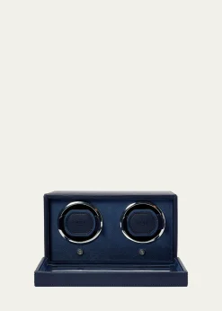 WOLFCub Double Watch Winder with Cover