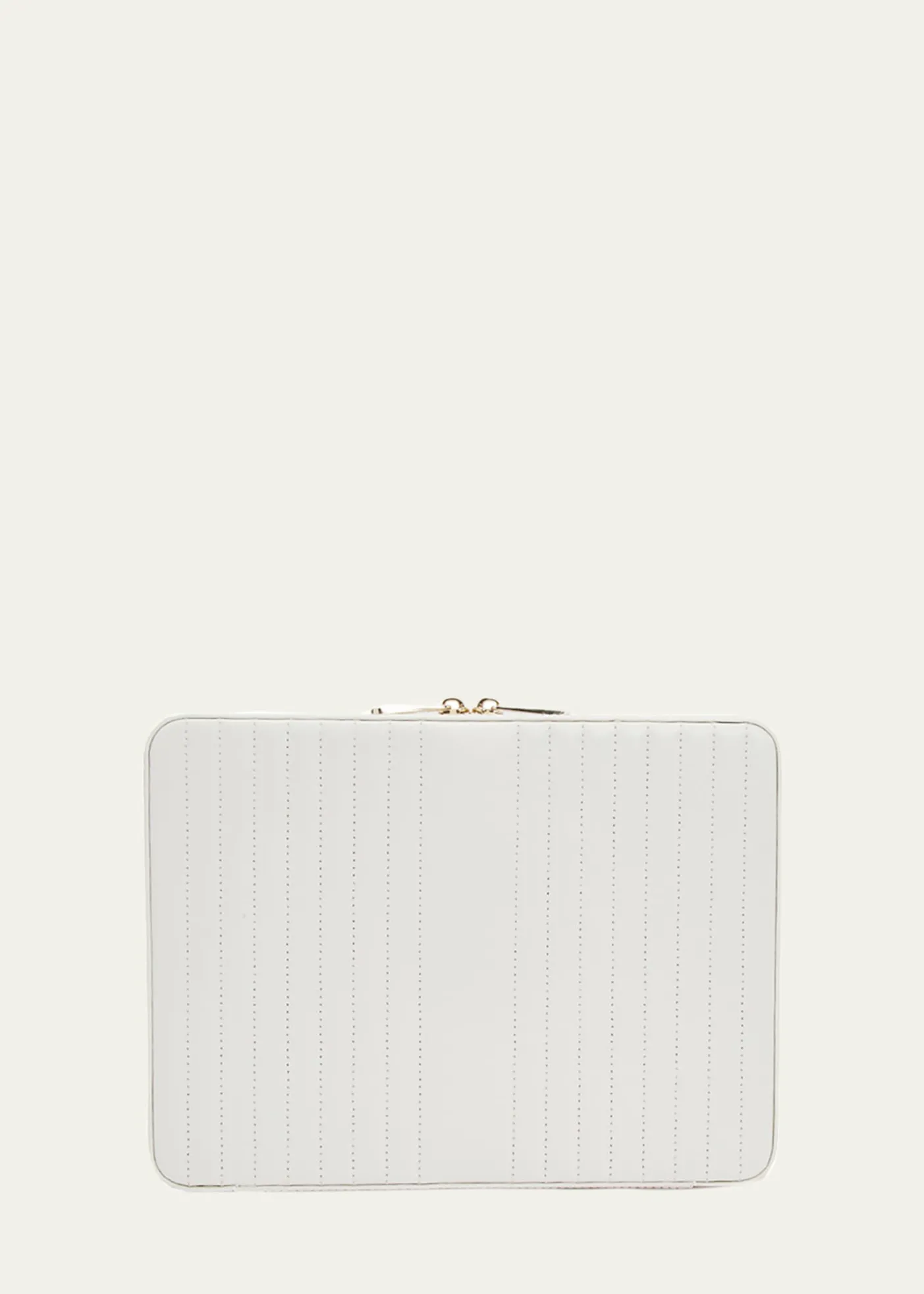 WOLFMaria Large Quilted Zip Jewelry Case